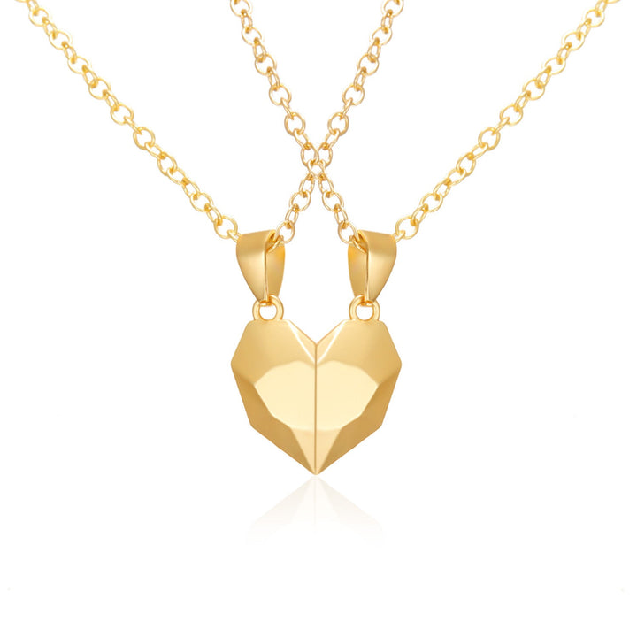 Heart Magnetic Couple Necklace