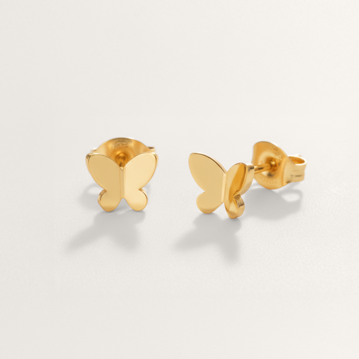 Delicate Butterfly Hypoallergenic Earrings