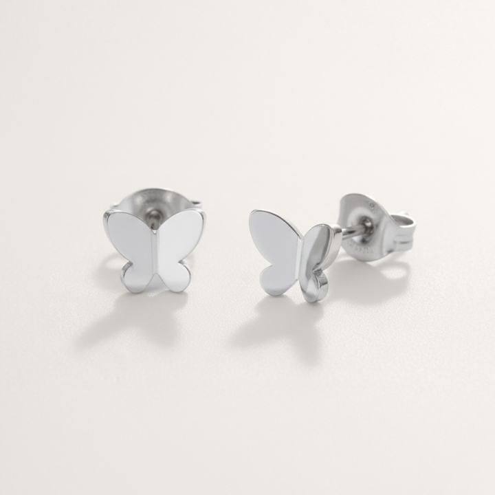 Delicate Butterfly Hypoallergenic Earrings